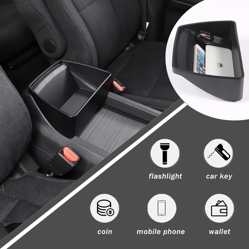 HIRUFAIT Center Console Organizer Tray for Honda Pilot 2016-2022/ Ridgeline 2020-2023/ Passport 2019-2023 Accessories, ABS Central Control Armrest Secondary Storage Box - Image 3