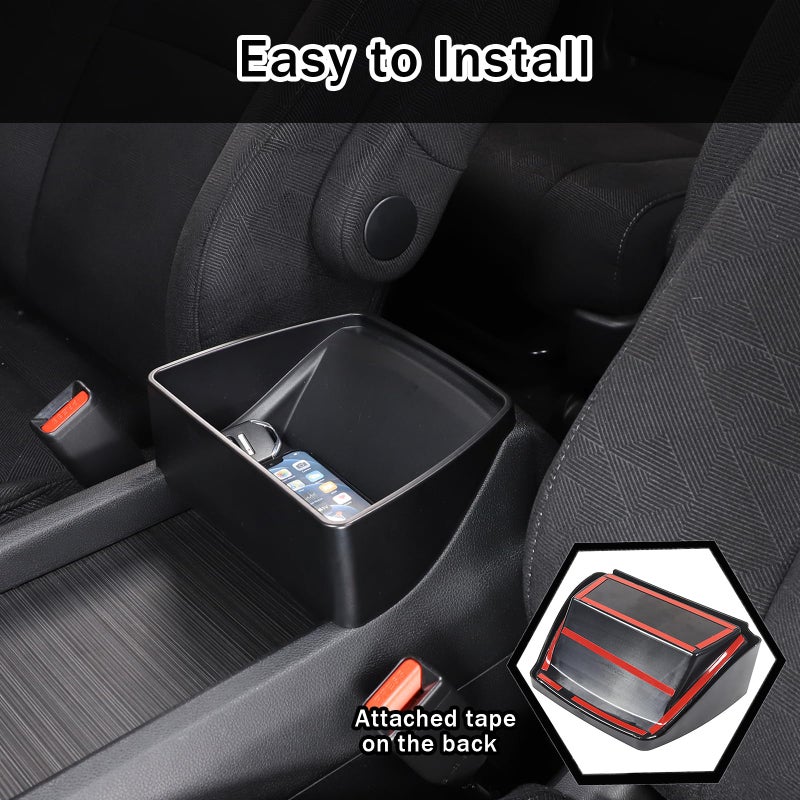 HIRUFAIT Center Console Organizer Tray for Honda Pilot 2016-2022/ Ridgeline 2020-2023/ Passport 2019-2023 Accessories, ABS Central Control Armrest Secondary Storage Box - Image 5
