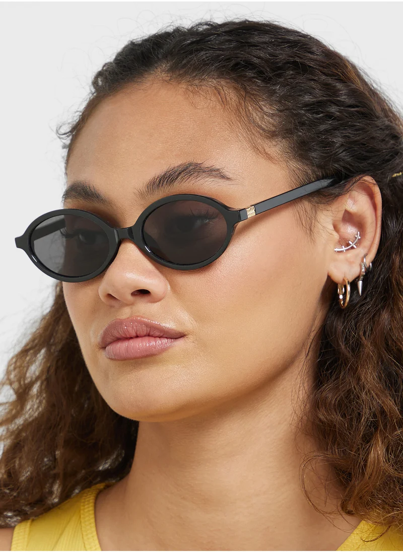 ELLA Oval Sunglasses