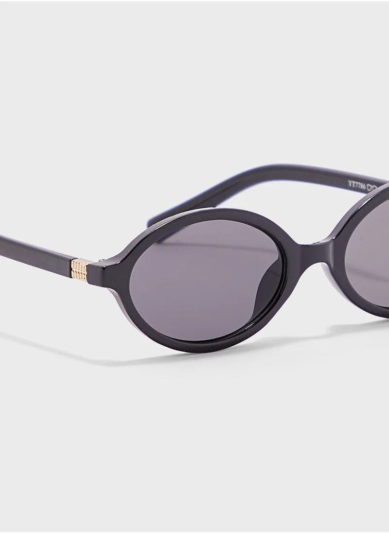 ELLA Oval Sunglasses