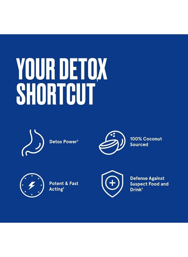 Bulletproof Coconut Charcoal Detox And Gas Relief Capsules, 90 Count, Sourced From 100% Coconut Shells - Image 4