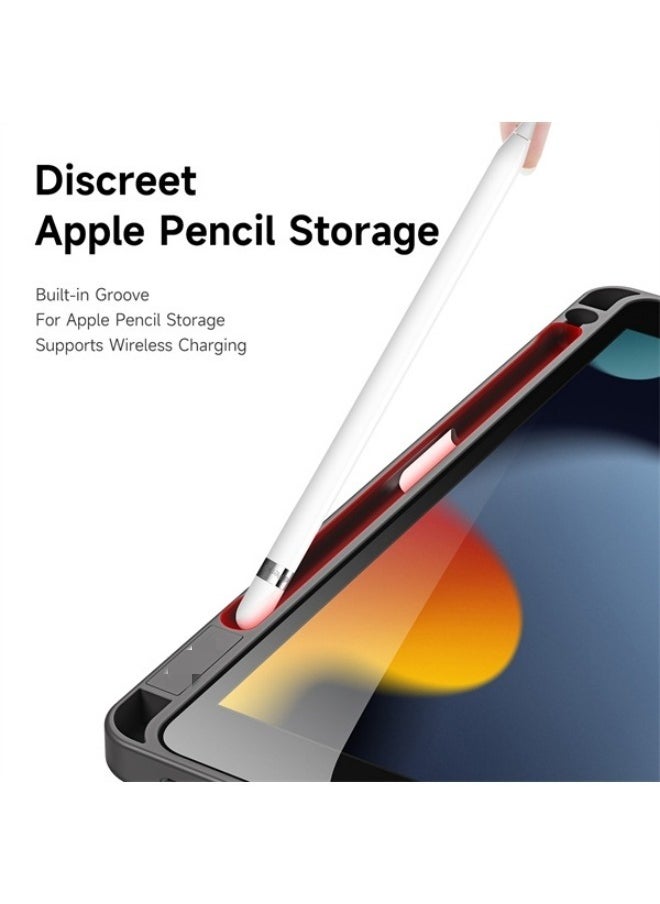 Generic - Magi Series Case for iPad 7/8/9 10.2/iPad 10/iPad Air 4/5 10.9/iPad Pro 11 (With Apple Pencil Holder & Auto Sleep Wake) - Image 1