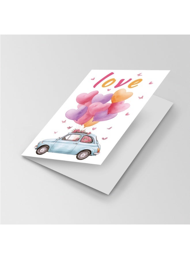 بطاقات تهنئة فارغة جميلة لعيد الحب والاستخدام اليومي -بطاقات "الحب"، بطاقات عيد الحب، بطاقات الحب، بطاقات الشكر، بطاقات الذكرى السنوية، بطاقات الزفاف، بطاقات الرومانسية، بطاقات الحب، مناسبة للزوجات والأزواج والصديقات والأصدقاء -7"x4.7" (18"x12 سم) - Image 4