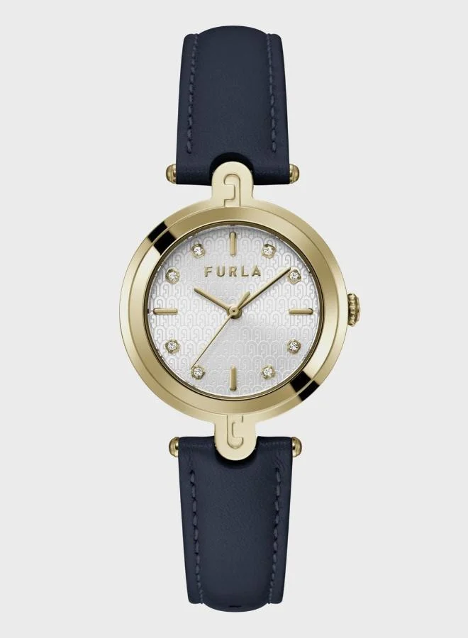 Furla Furla Leather Strap Analog Watch