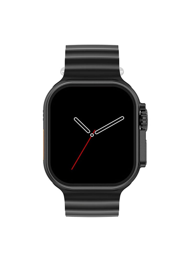 IAF - Unisex Smart Watch 49mm Series 8 ultra HK8 Pro Max with Screen Compass NFC Bluetooth Calling SMS Music Photo Health Sports Smartwatch - Image 1