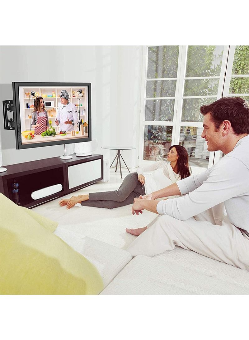 FlashHawk TV Wall Mount Monitor Wall Bracket with Swivel and Articulating Tilt Arm Fits 14-47 Inch LCD LED OLED Screens - Image 5