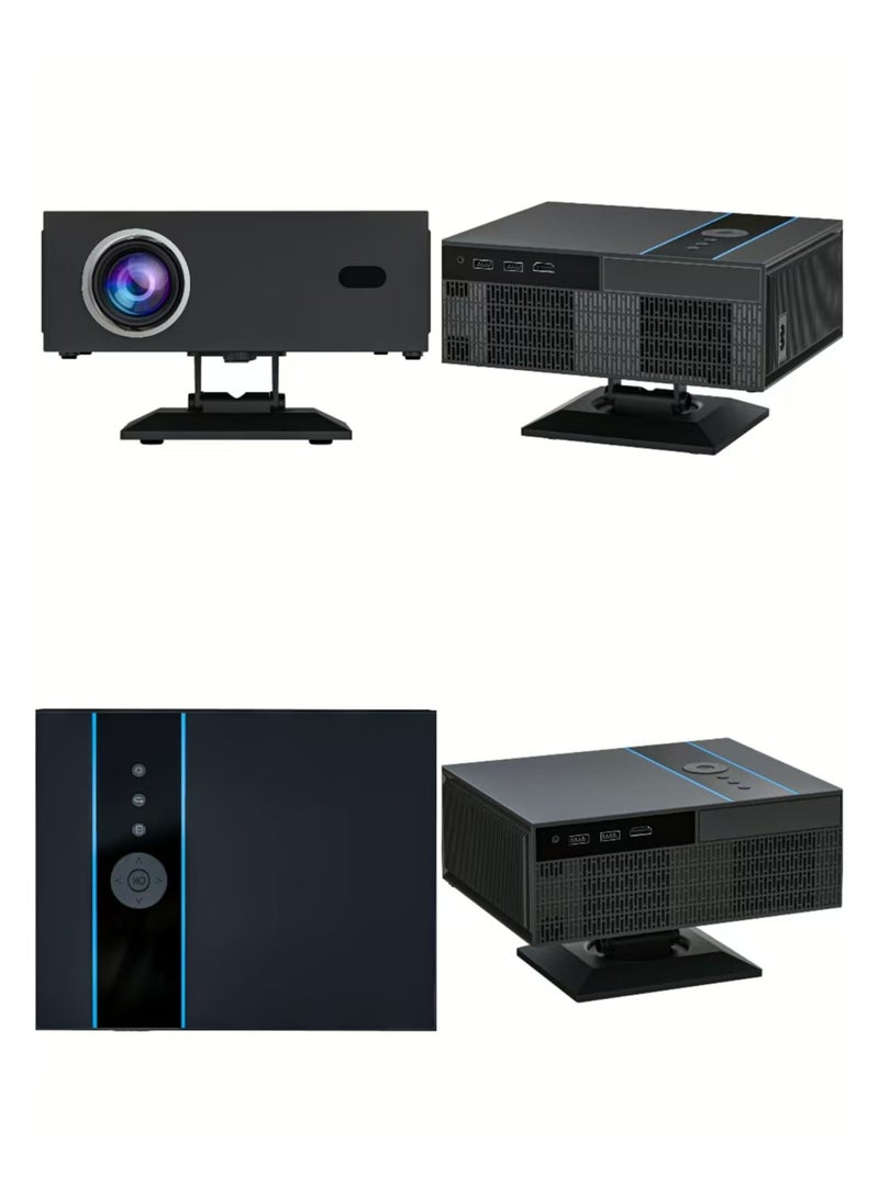 general Classic Projector X6 T950S Full HD 4K 1080P Multifunctional Auto Focus Auto Keystone Correction / Intelligent Obstacle Avoidance / Screen Automatic Alignment / 360°Rotation / Screen Mirroring / Two-Way Bluetooth / Unique Speaker Cavities / Multiple Compatible Interfaces Headset TV Box PC iPad Phone PS4 PS5 USB - Image 2