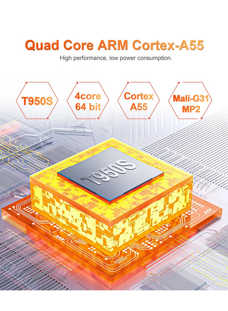 general Classic Projector X6 T950S Full HD 4K 1080P Multifunctional Auto Focus Auto Keystone Correction / Intelligent Obstacle Avoidance / Screen Automatic Alignment / 360°Rotation / Screen Mirroring / Two-Way Bluetooth / Unique Speaker Cavities / Multiple Compatible Interfaces Headset TV Box PC iPad Phone PS4 PS5 USB - Image 4