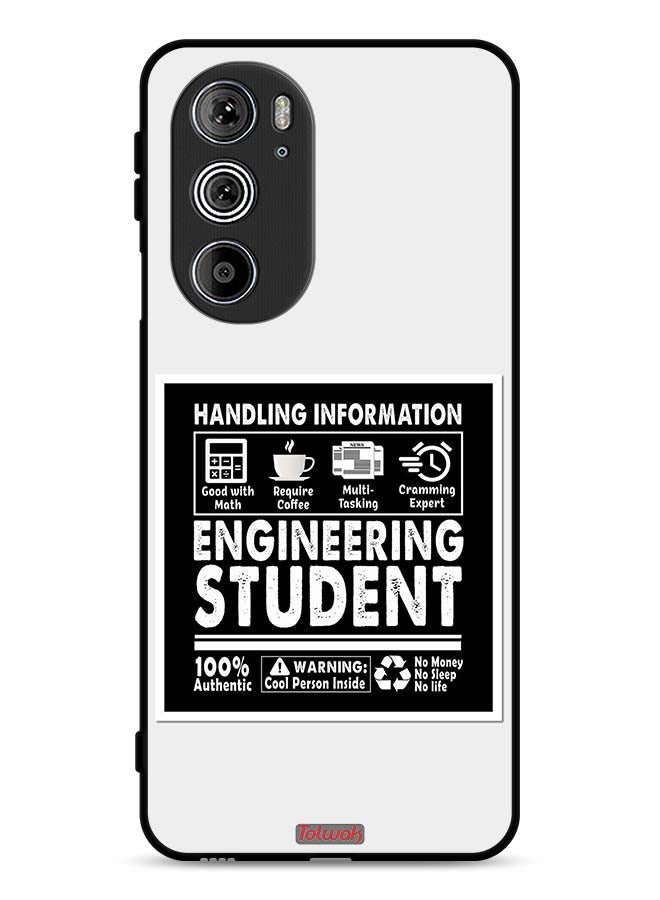 Tolwak Motorola Edge 30 Pro Protective Case Cover Engineering Student Sticker - Image 1