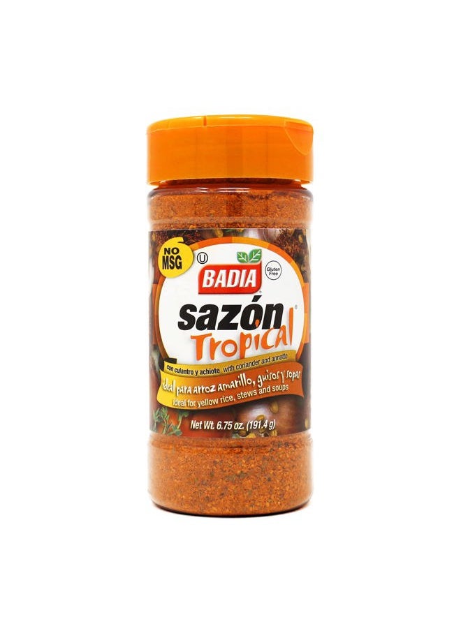 BADIA Sazon Tropical With Coriander And Annato, 6.75 oz  - Image 1