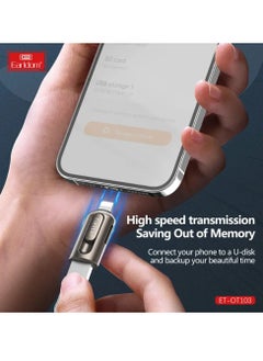 أيرلدوم قارئ بطاقة TF بطاقة الهاتف المحمول، ينطبق على هاتف Apple Android المحمول محول الكمبيوتر TF بطاقة الذاكرة محول OTG  - Image 3