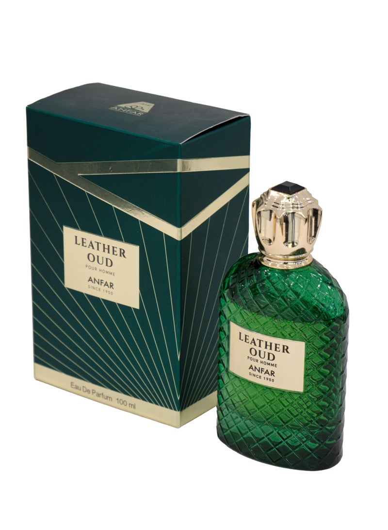 Anfar 1950 - Leather Oud - perfume for men 100ml Eau de Parfum - Image 2