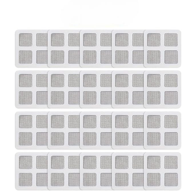 BEMOX 30-Pack Disposable Shower Drain Hair Catcher - Waterproof Mesh Stickers for Sink, Bathtub & Kitchen - Easy-to-Use Drain Covers for Hair & Debris (4" x 4") - Image 2