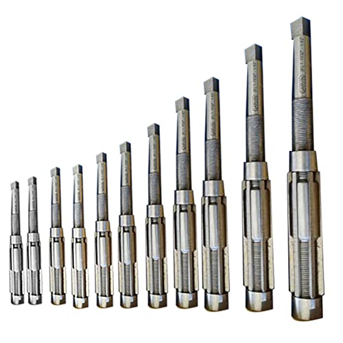 mitoharet 11Pcs Adjustable Hand Reamers 15/32 Inch to 1-1/2 Inch H4-H14 All for Drilling Machine and Other Machine - Image 1