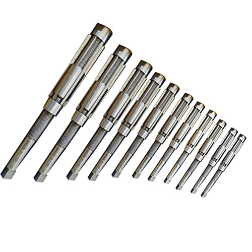 mitoharet 11Pcs Adjustable Hand Reamers 15/32 Inch to 1-1/2 Inch H4-H14 All for Drilling Machine and Other Machine - Image 2
