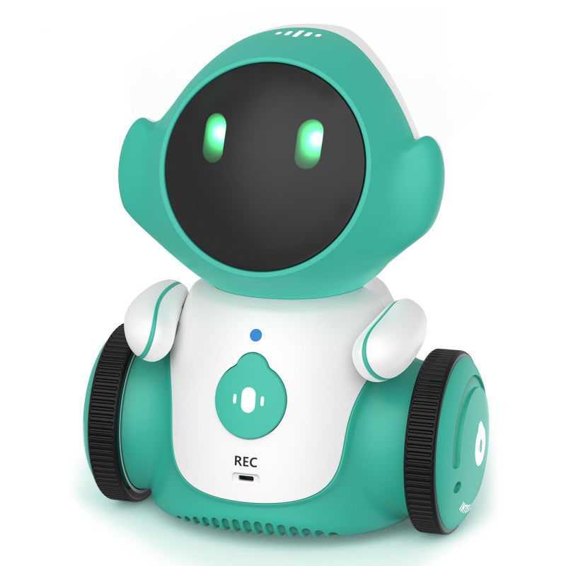 GILOBABY GILOBABY Smart Robot with Touch Sensor, Voice Controlled, Singing & Dancing, Recording & Repeating, Gifts for Kids Age 6+  - Image 1