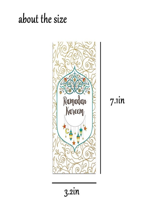 SEBMNOO Ramadan Kareem Money Envelopes, Eid Mubarak Envelopes for Money, Ramadan Latern Envelope for Cash Gifts, Ramadans Lucky Currency Gift Envelopes for Women Men, Gift Card Eid Decor - Image 3