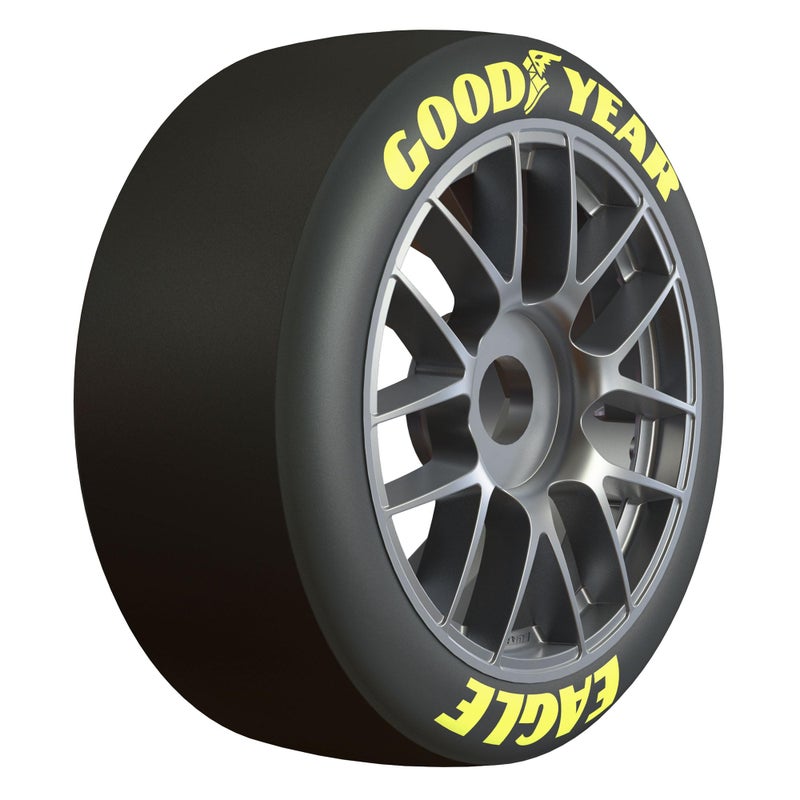 ProLine Racing 17 Goodyear NASCAR Cup Belted Tires MTD 17mm FR PRO1023311 RC Tire - Image 2