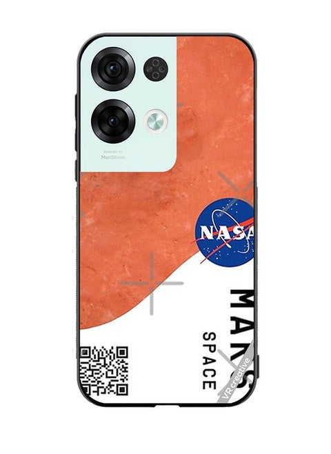 Protective Case Cover For Oppo Reno8 Pro Mars Design Multicolour