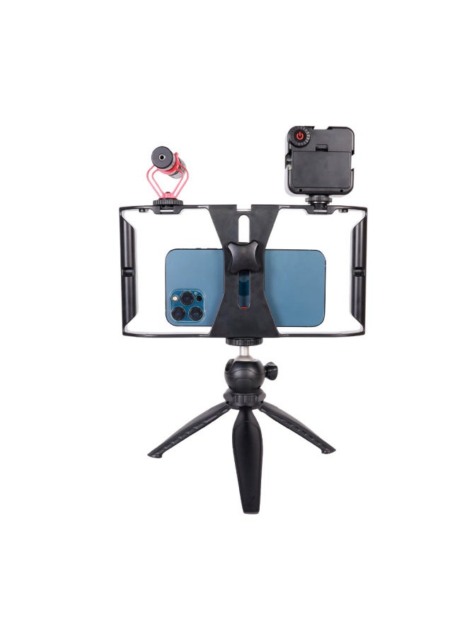 Mobile Phone Live Rabbit Cage Suit Desktop Tripod Mobile Phone Rabbit Cage Stabilizer Mobile Phone Frame Mobile Phone Live Broadcast Stand - Image 2