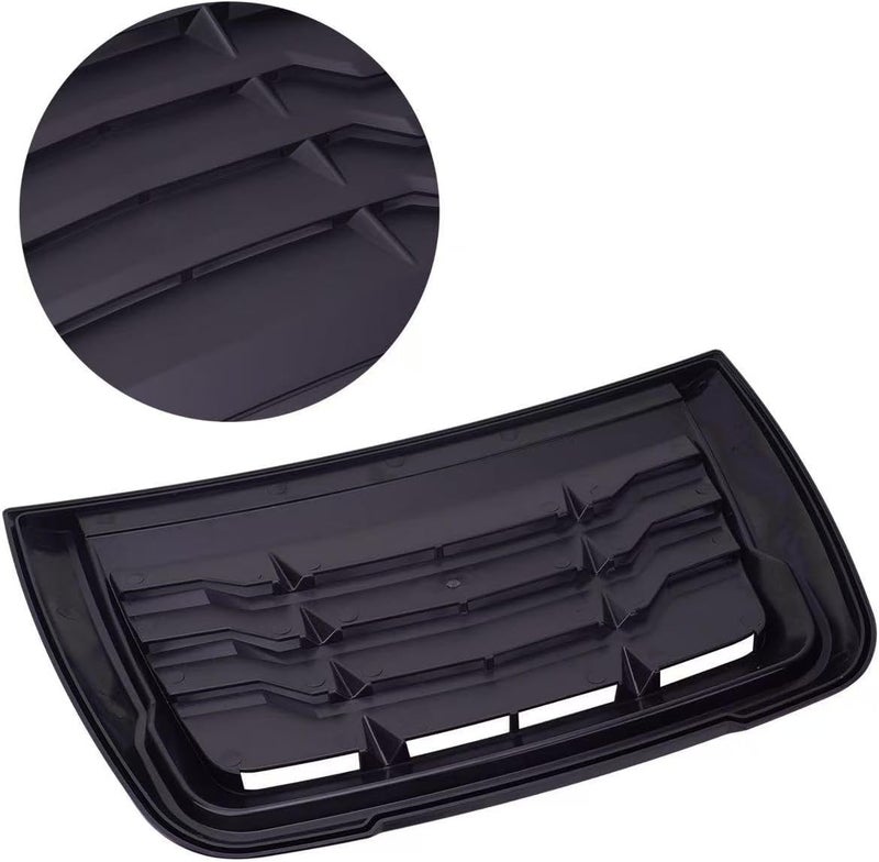 1pc Engine Bonnet Louver Trims for Genesis G90 2017-26, Airflow Vent Decoration Premium ABS Weatherproof Vehicle Exterior Upgrades,Carbon Fiber Texture - Image 5