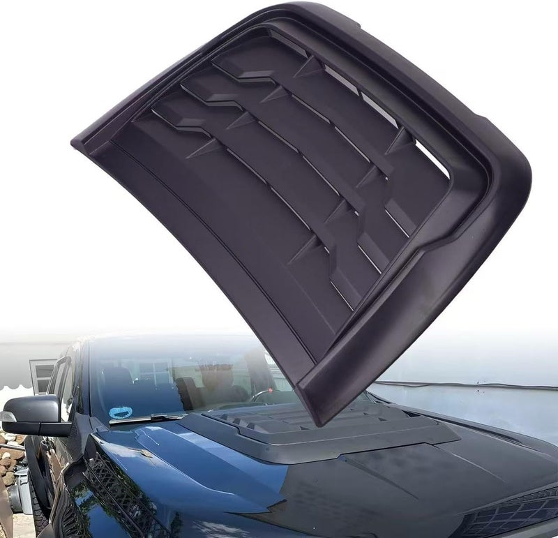1pc Engine Bonnet Louver Trims for Genesis G90 2017-26, Airflow Vent Decoration Premium ABS Weatherproof Vehicle Exterior Upgrades,Carbon Fiber Texture - Image 3