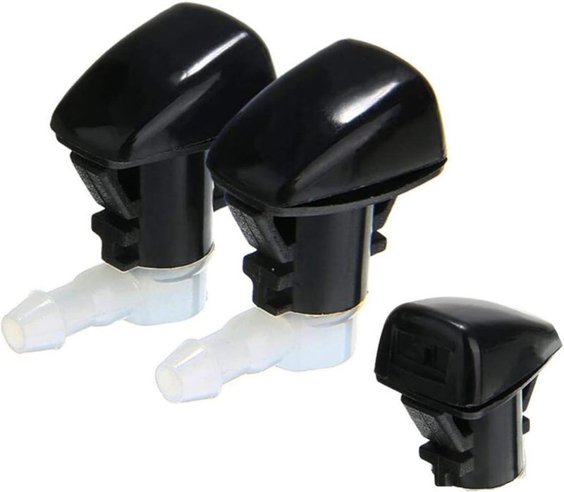 FainWan 2pcs Front Windshield Washer Fluid Hose Kit with Nozzle Sprayer for Honda - Image 3