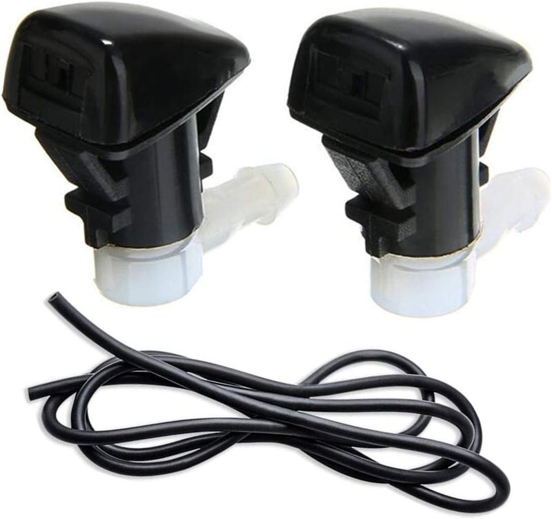 FainWan 2pcs Front Windshield Washer Fluid Hose Kit with Nozzle Sprayer for Honda - Image 4