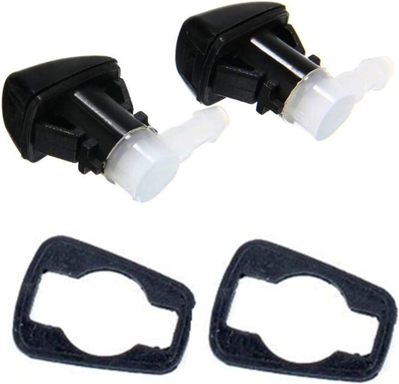 FainWan 2pcs Front Windshield Washer Fluid Hose Kit with Nozzle Sprayer for Honda - Image 2