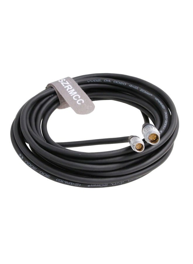 SZRMCC Extended Wired Control Cable for DJI Ronin Tethered Control Handle 6 Pin to 6 Pin Communication Expansion Port for DJI Ronin RS2 (5m, Straight 6 Pin-Straight 6 Pin) - Image 3
