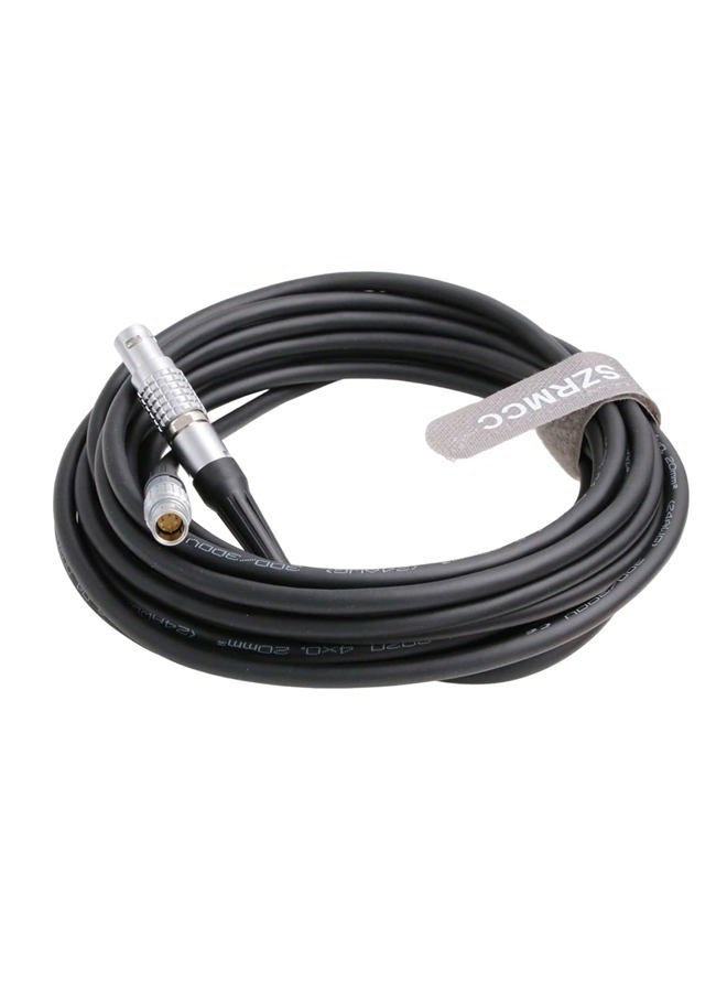 SZRMCC Extended Wired Control Cable for DJI Ronin Tethered Control Handle 6 Pin to 6 Pin Communication Expansion Port for DJI Ronin RS2 (5m, Straight 6 Pin-Straight 6 Pin) - Image 5