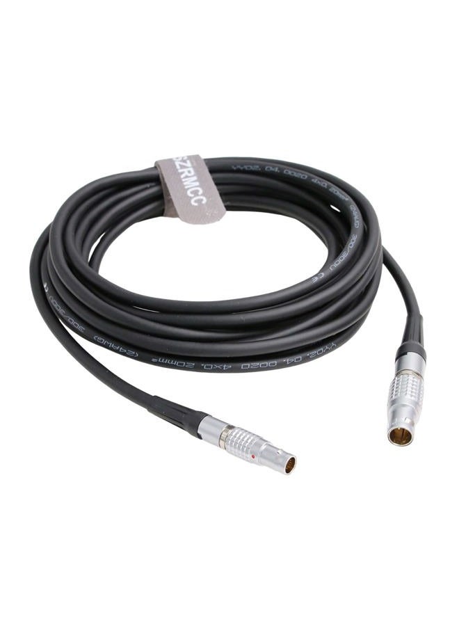 SZRMCC Extended Wired Control Cable for DJI Ronin Tethered Control Handle 6 Pin to 6 Pin Communication Expansion Port for DJI Ronin RS2 (5m, Straight 6 Pin-Straight 6 Pin) - Image 2