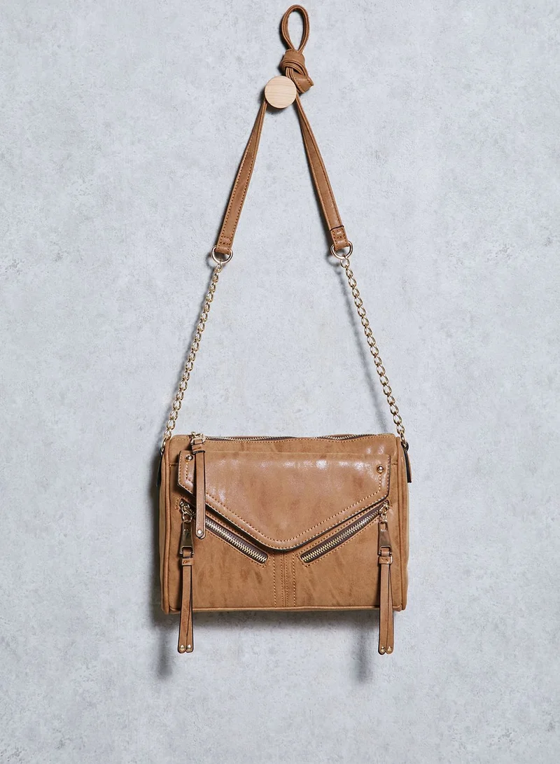 CALL IT SPRING Chesnut Crossbody