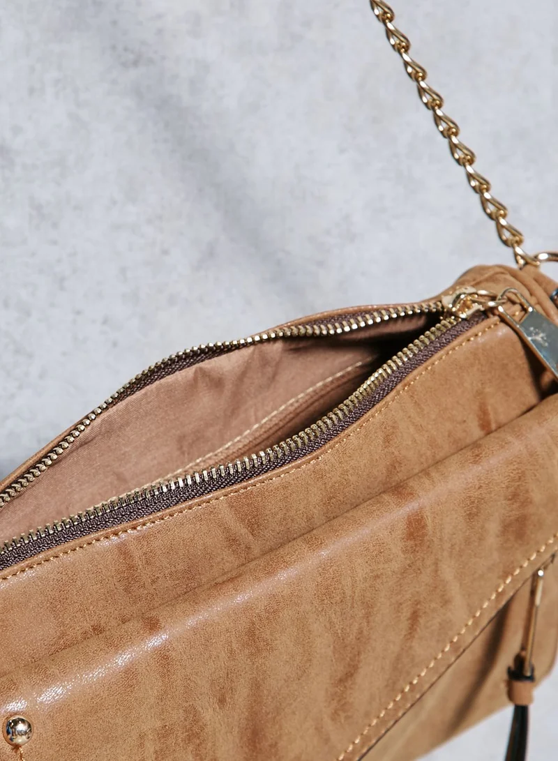 CALL IT SPRING Chesnut Crossbody