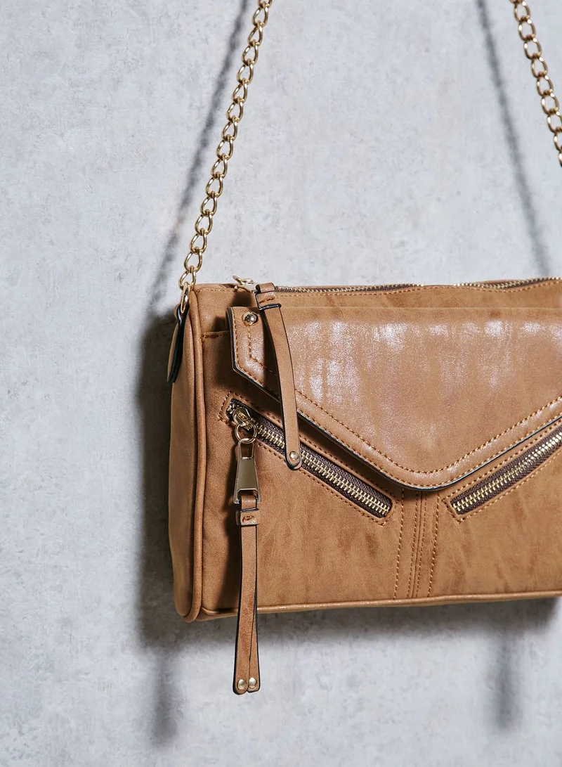 CALL IT SPRING Chesnut Crossbody