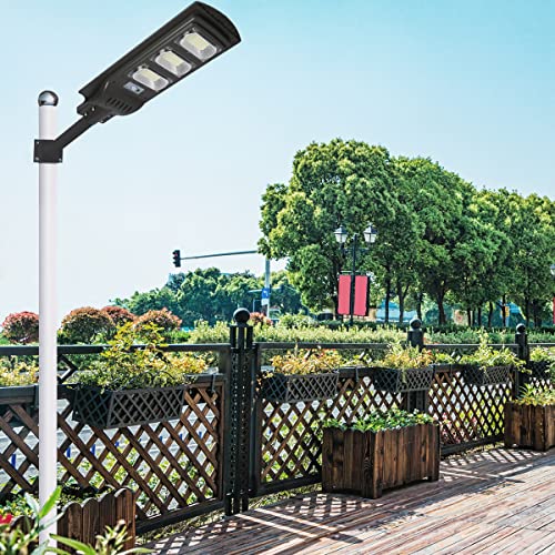 Epyz 90 Watt Solar Street Lights Outdoor Waterproof with Motion Sensor for Garden, Street, Lawn, Patios and Pathways [ 351LED, Pack of 1, White Light ] - Image 2