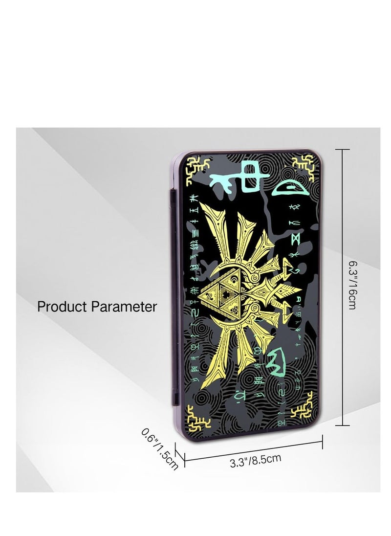Game Case Compatible with Nintendo Switch/Switch OLED/Switch Lite, Switch Game Holder Cartridge Case with 24 Game & 48 Micro SD Cards Storage for Zelda Fans - Tears of Kingdom