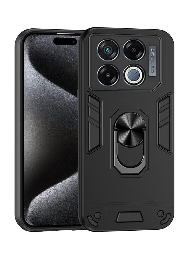 X-level Infinix GT20 Pro 5G Case Cover Protector Accessories with Camera Len Protection Anti-Scratch Shockproof Anti-Fingerprints Back Cover with 360 Car Mount Magnetic Ring Holder Case Protector  - Image 1