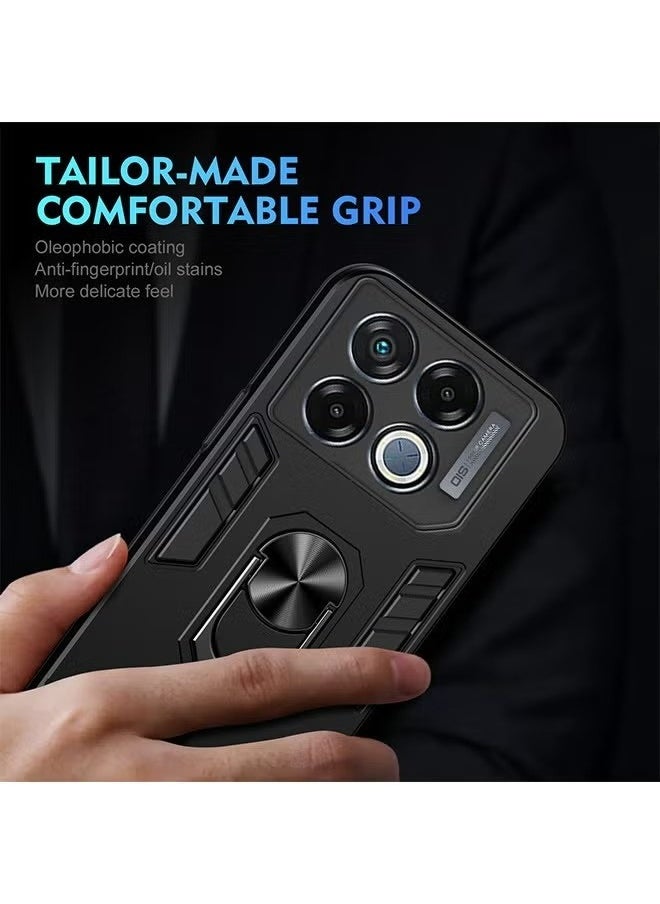 X-level Infinix GT20 Pro 5G Case Cover Protector Accessories with Camera Len Protection Anti-Scratch Shockproof Anti-Fingerprints Back Cover with 360 Car Mount Magnetic Ring Holder Case Protector  - Image 5