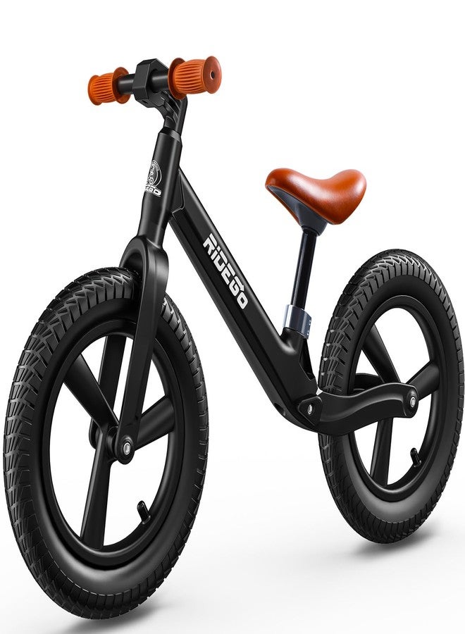 Ridego 14 Inch Balance Bike for Kids 3-6 Year Old,Lightweight Kids Bike with Adjustable Seat, Push Bicycle with Air Rubber Tires，Ride-on Toys Birthday Gift - Image 1