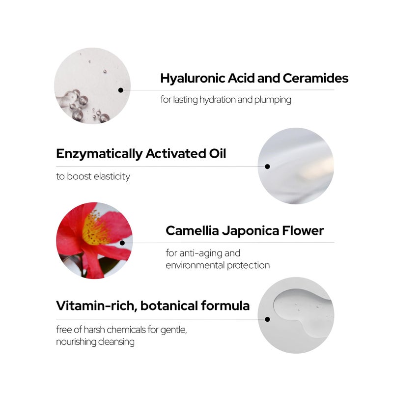 SiO Beauty Cryo Hydrating Facial Cleanser - Gentle Daily Facial Cleanser to Hydrate & Nourish Skin - Cleanses Skin without Stripping - Face Cleanser with Ceramides & Hyaluronic Acid - Image 5