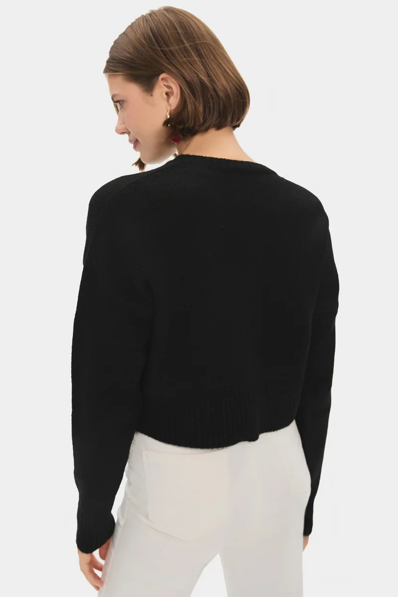 JUNE Women's Soft Texture Knitwear Cardigan