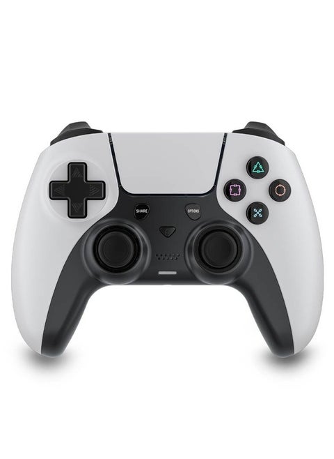 PS4 Gamepad Controller: Elevate Your Gaming Experience with 600mAh Battery - White