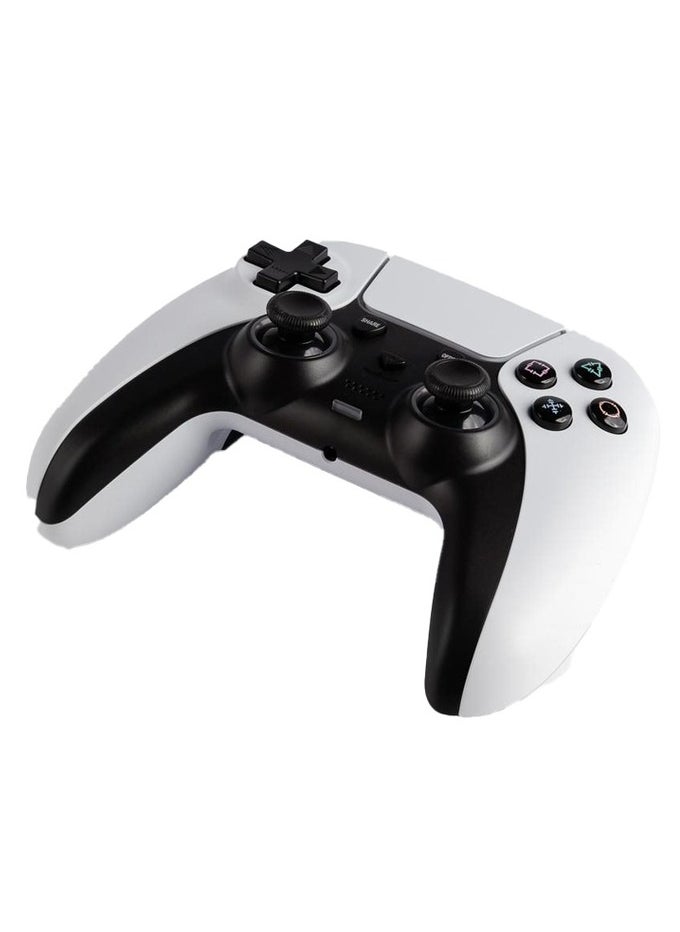 porodo PS4 Gamepad Controller: Elevate Your Gaming Experience with 600mAh Battery - White  - Image 2