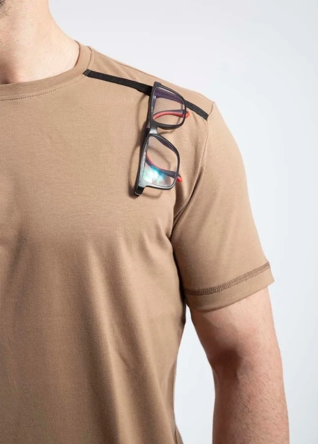 VAV Wear Outdoor T-Shirt Casual Cotton Basic Men BASETI03