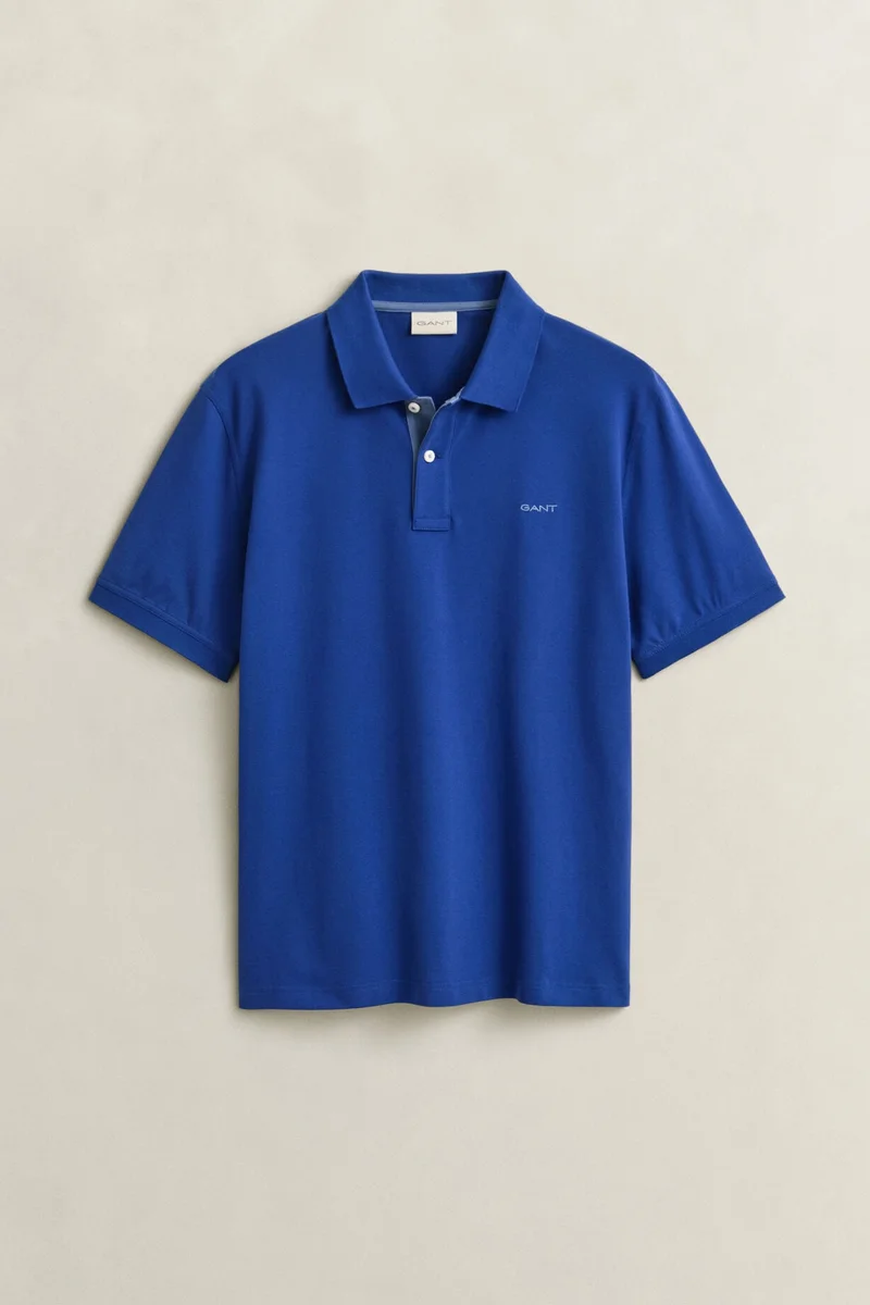 Gant  Reg Contrast Pique Ss Polo for Men | Best Price UAE