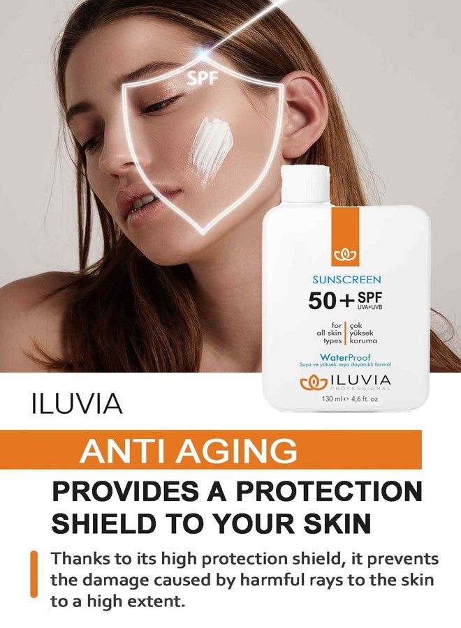 iluvia SPF 50 Sunscreen Lotion with Zinc Oxide - Pack of 2, 4.6 oz Tubes Each: Your Ultimate Sun Protection Bundle, White - Image 5