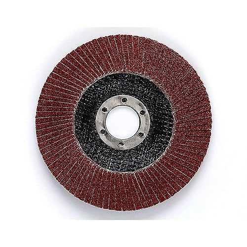 3M Cubitron II Flap Disc 967A, 60+, T27 Quick Change, 4-1/2 in x 5/8"-11, Pack of 10, Medium Pressure Applications, Light Deburring, Scale Removal, Oxide Removal, Surface Prep - Image 1