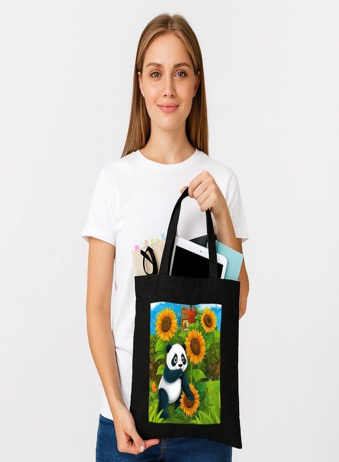 PrintingZone Printed Tote Bag For Women| Large Canvas Printed Tote Bag for Women - College & Work - Image 4