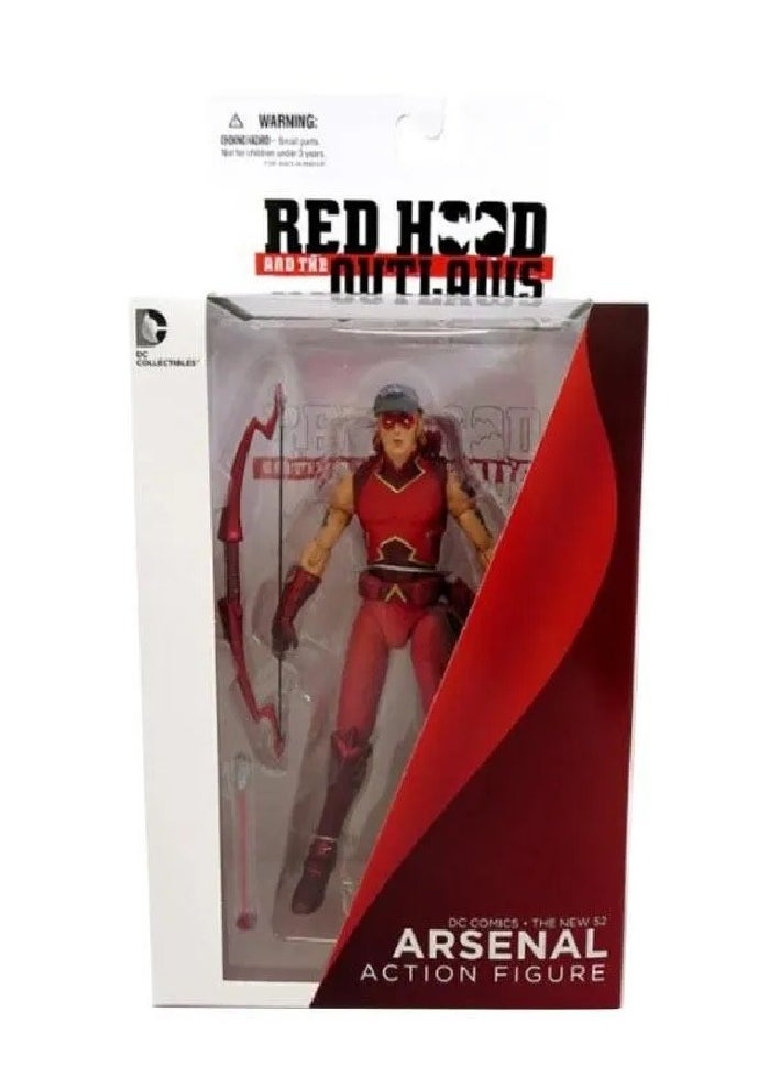 DIAMOND SELECT TOYS - Red Hood & The Outlaws 17cm Arsenal Action Figure - Image 1